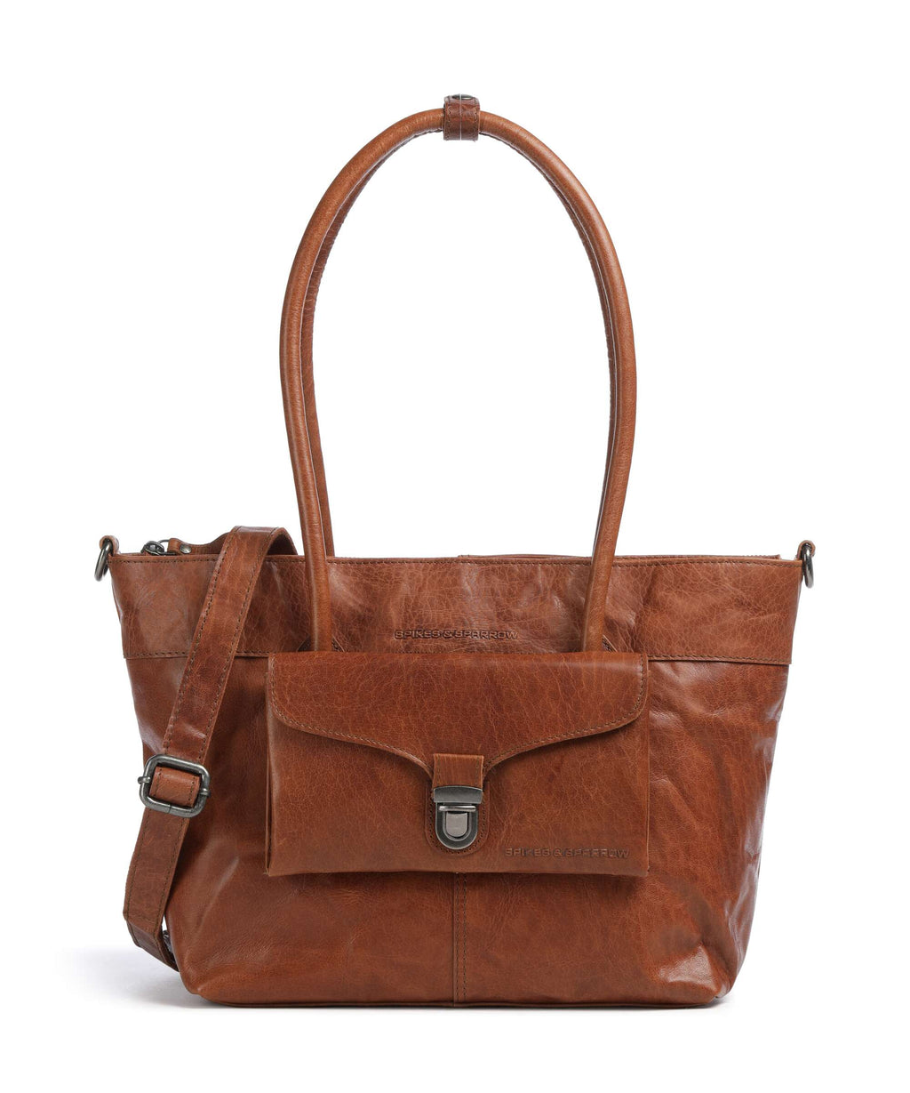 Spikes & Sparrow Bronco Yara Tote bag brandy