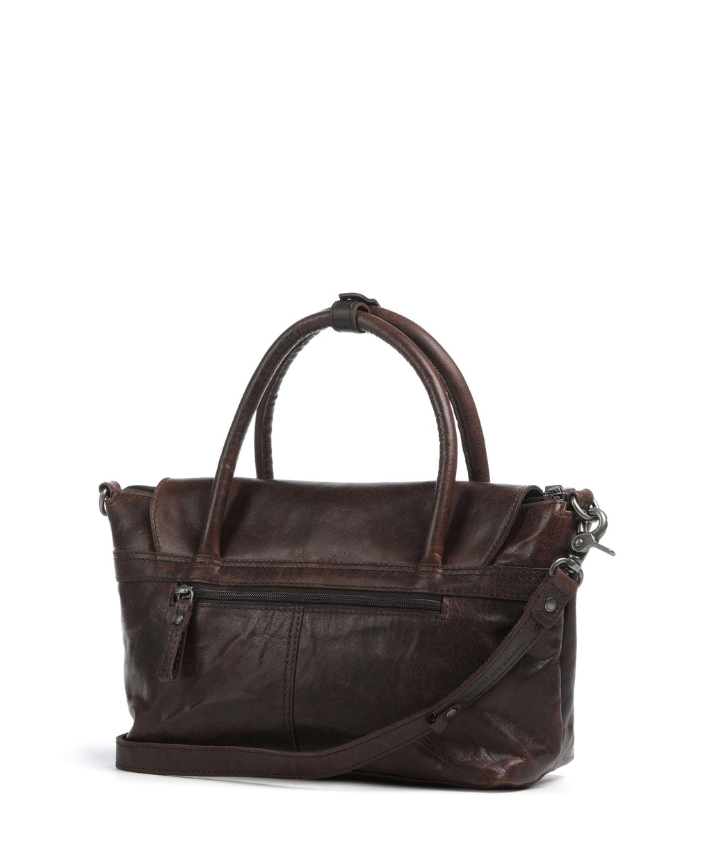 Spikes & Sparrow Bronco Hailey Handbag dark brown