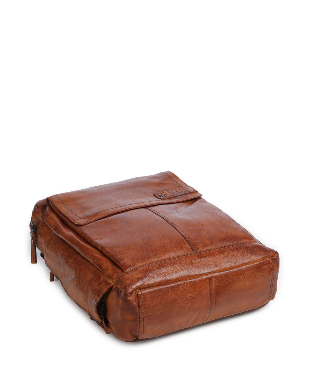 Spikes & Sparrow Apache Fred Laptop backpack brandy