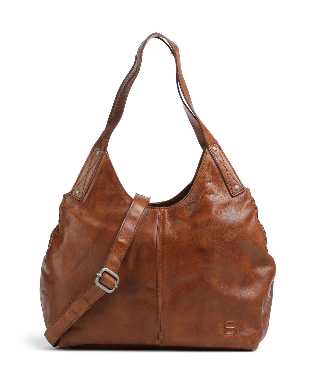 Spikes & Sparrow Apache Marthe Hobo bag brandy