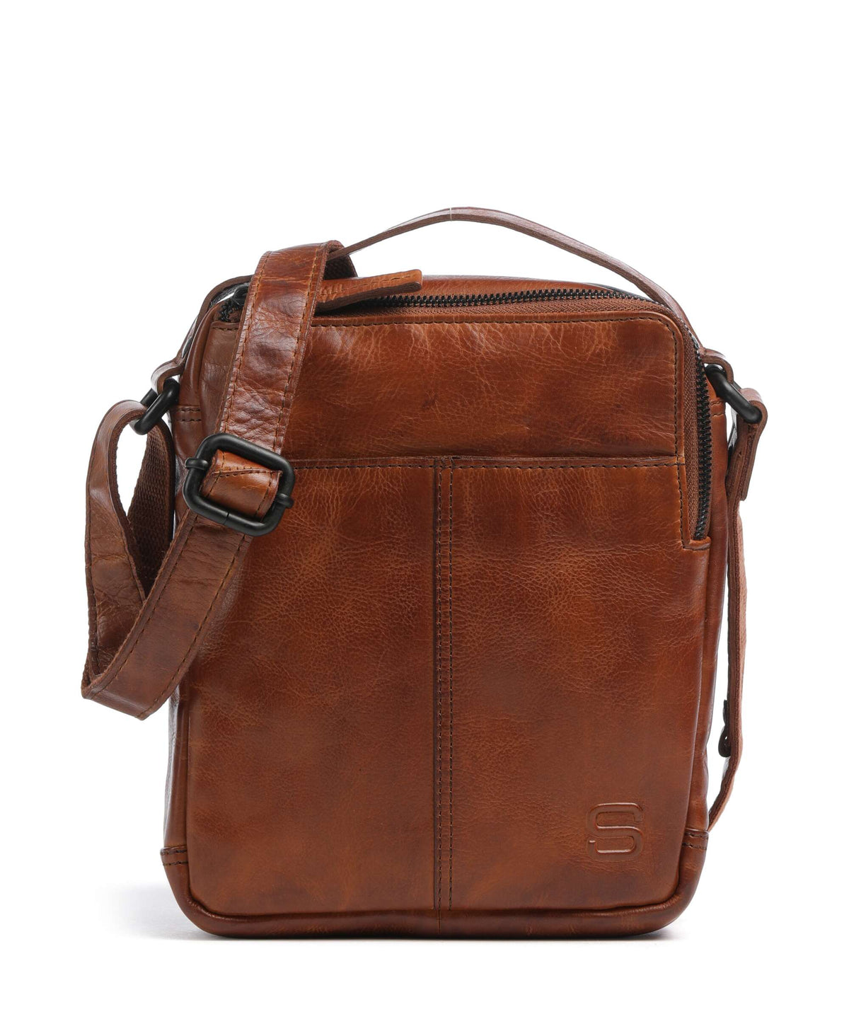 Spikes & Sparrow Apache Moses Crossbody bag brandy