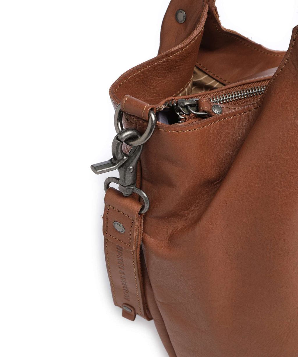 Spikes & Sparrow Suede Mix Ryana Tote bag mocca