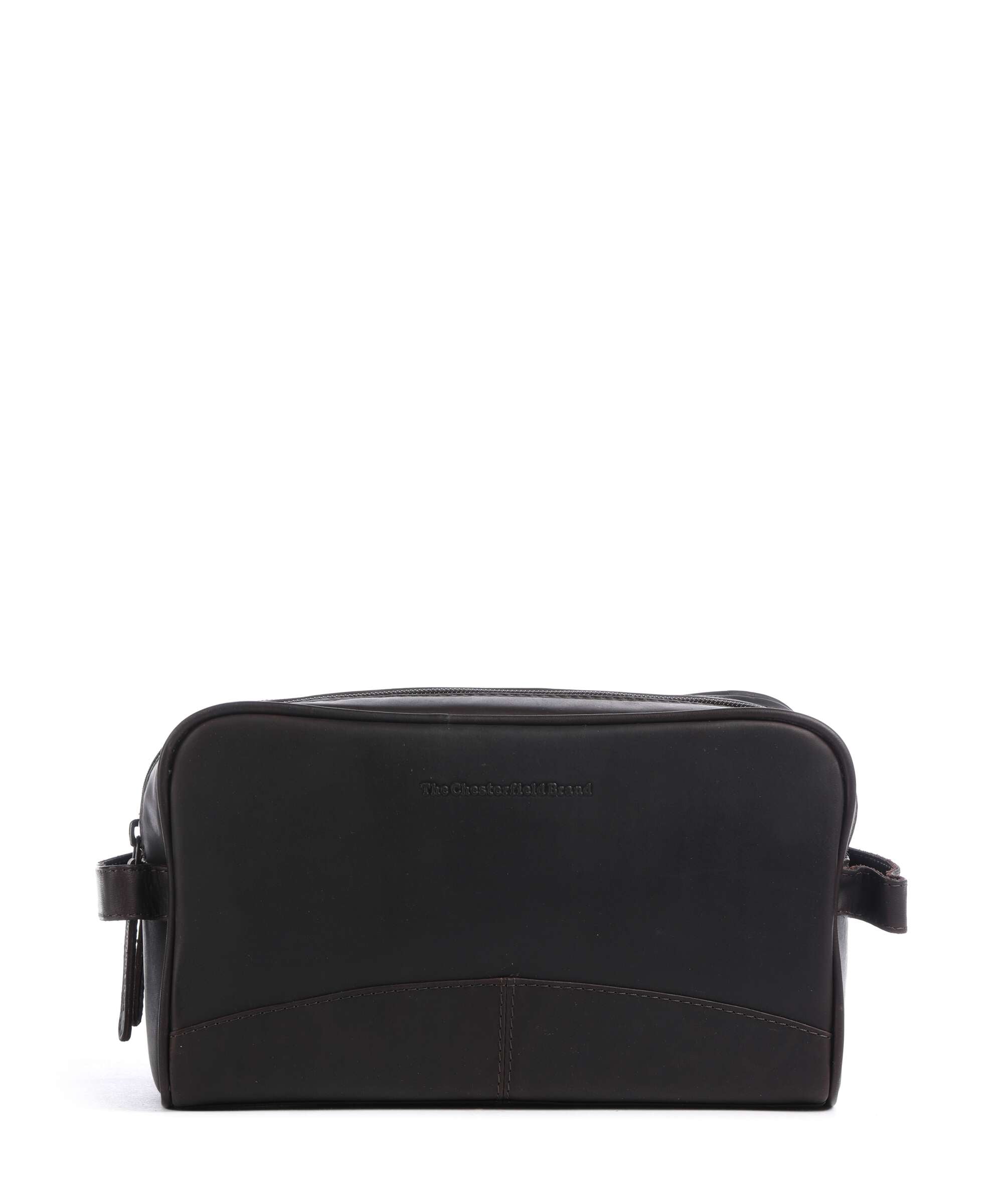 The Chesterfield Brand Wax Pull Up Cow Stacey Toiletry bag brown