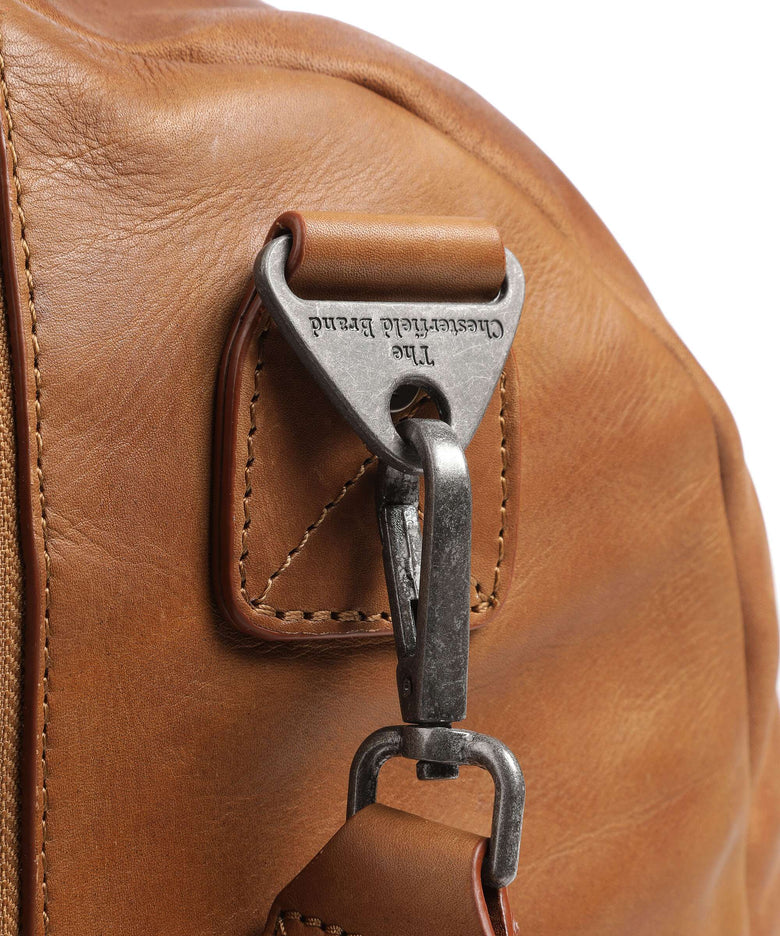 The Chesterfield Brand Hudson Weekend bag cognac