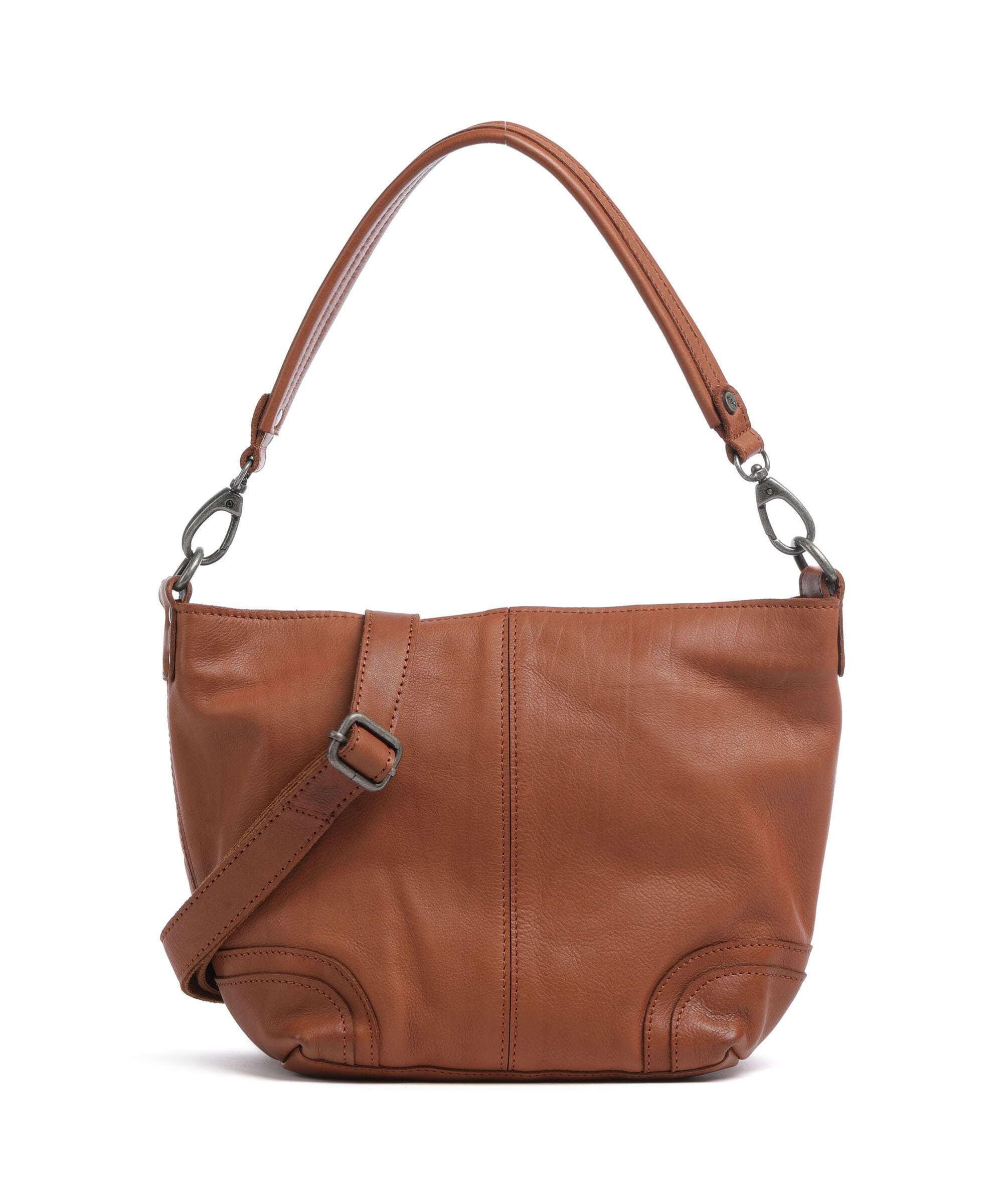 The Chesterfield Brand Washed Waxed Cow Lucy Shoulder bag cognac