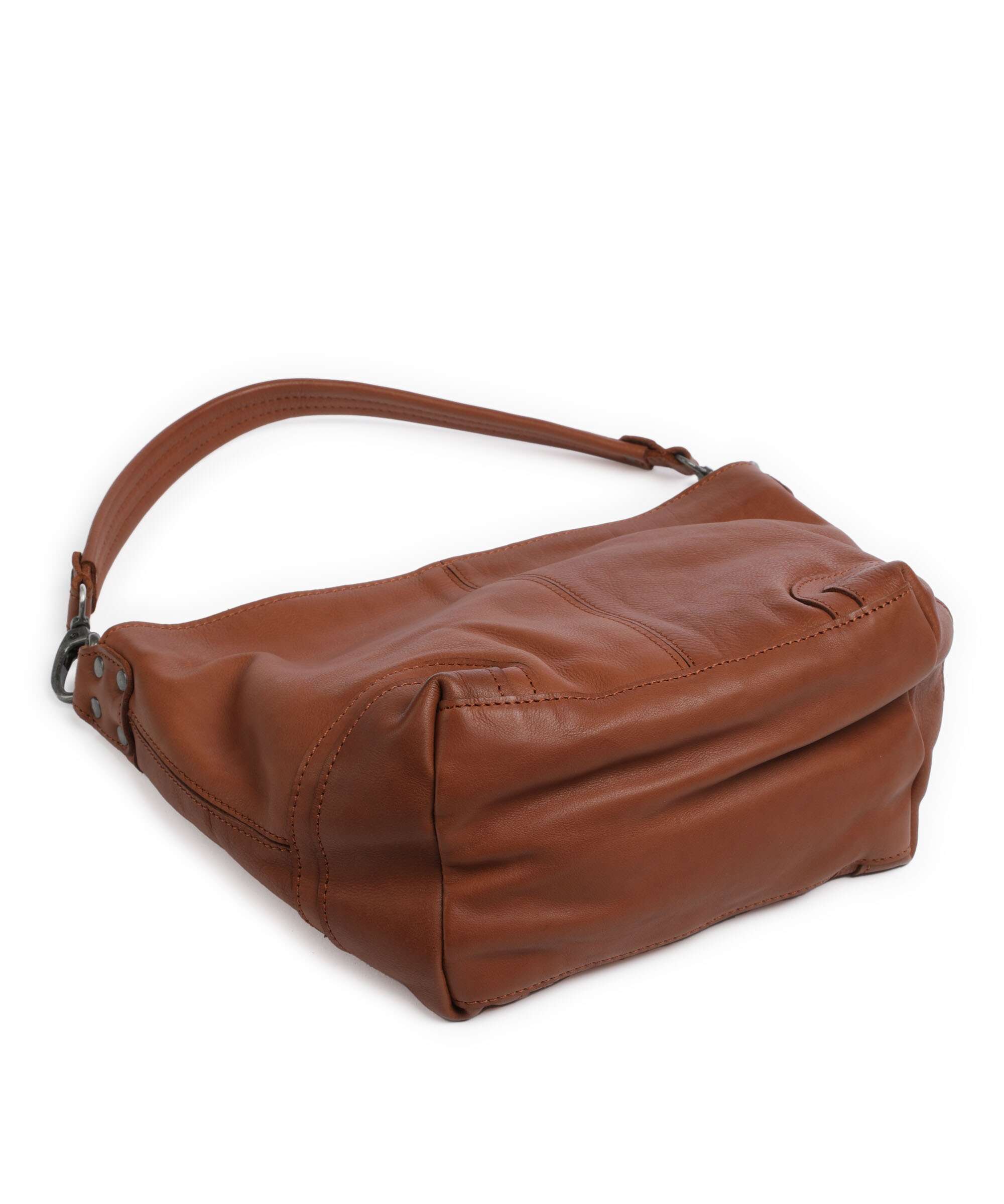 The Chesterfield Brand Washed Waxed Cow Lucy Shoulder bag cognac
