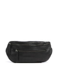 The Chesterfield Brand Washed Waxed Cow Severo Belt bag black