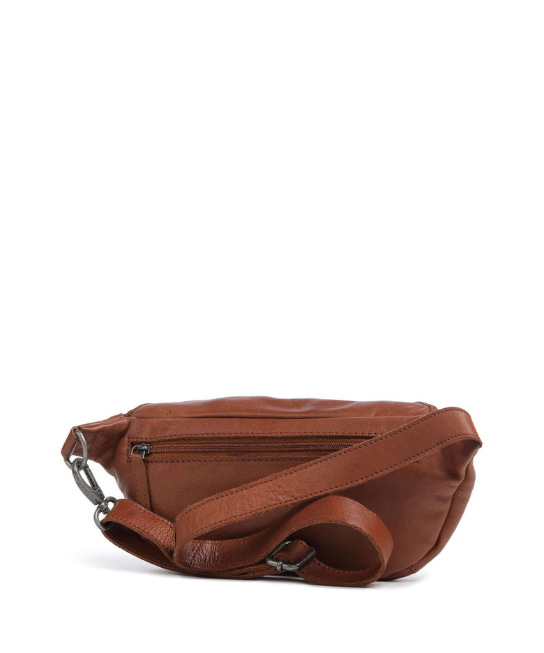 The Chesterfield Brand Washed Waxed Cow Severo Fanny pack cognac