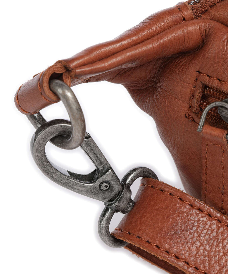 The Chesterfield Brand Washed Waxed Cow Severo Belt bag cognac