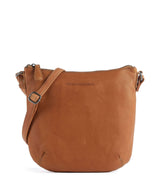 The Chesterfield Brand Cow Wax Pull Up Redding Crossbody tas cognac