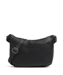 The Chesterfield Brand Cow Wax Pull Up Henderson Crossbody tas black