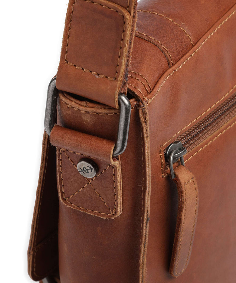 The Chesterfield Brand Matera Briefcase cognac