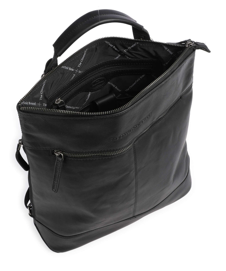 The Chesterfield Brand Omaha Backpack bag black