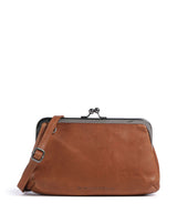 The Chesterfield Brand Cow Wax Pull Up Andrade Schoudertas cognac