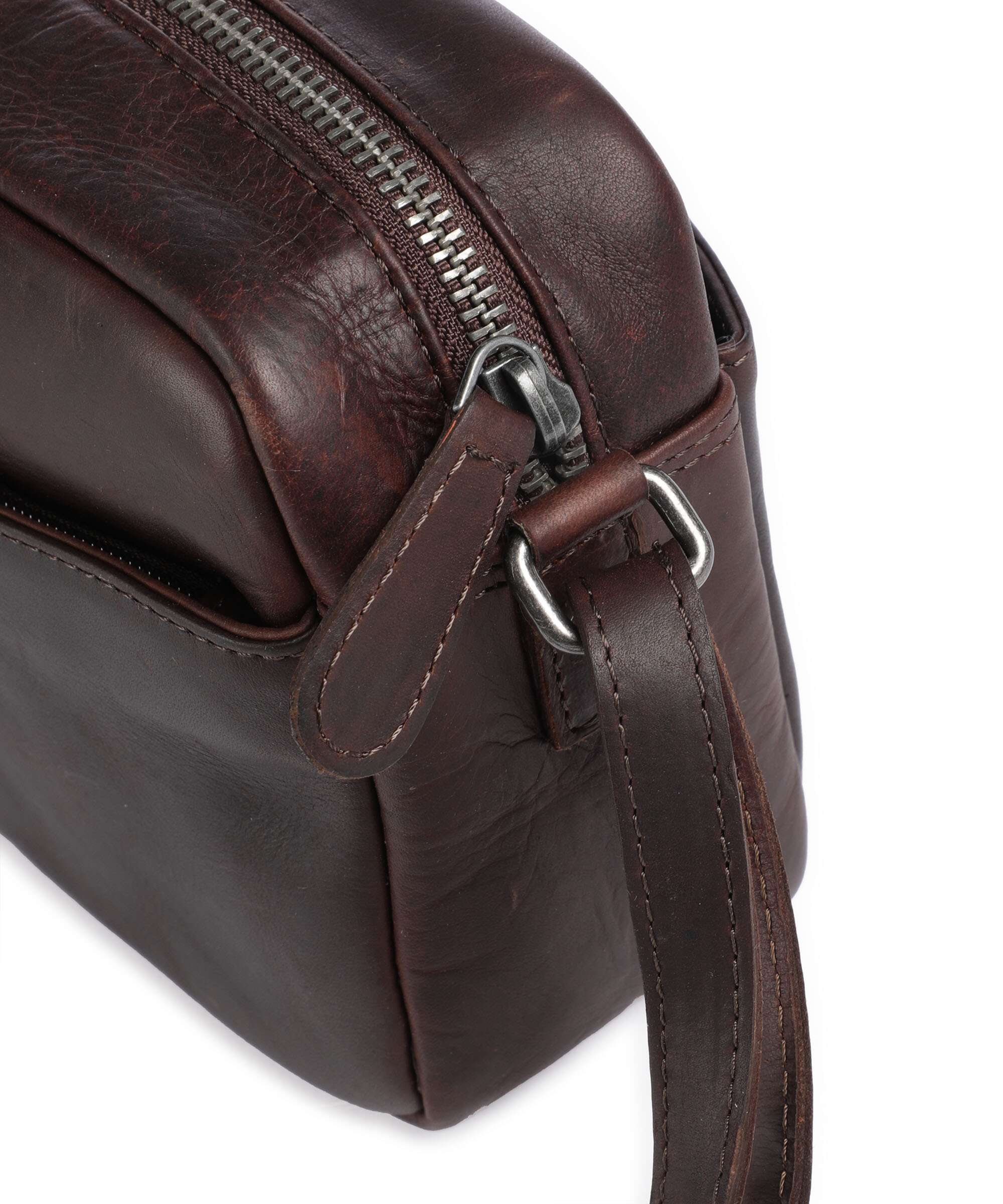 The Chesterfield Brand Wax Pull Up Cow Arona Crossbody bag brown