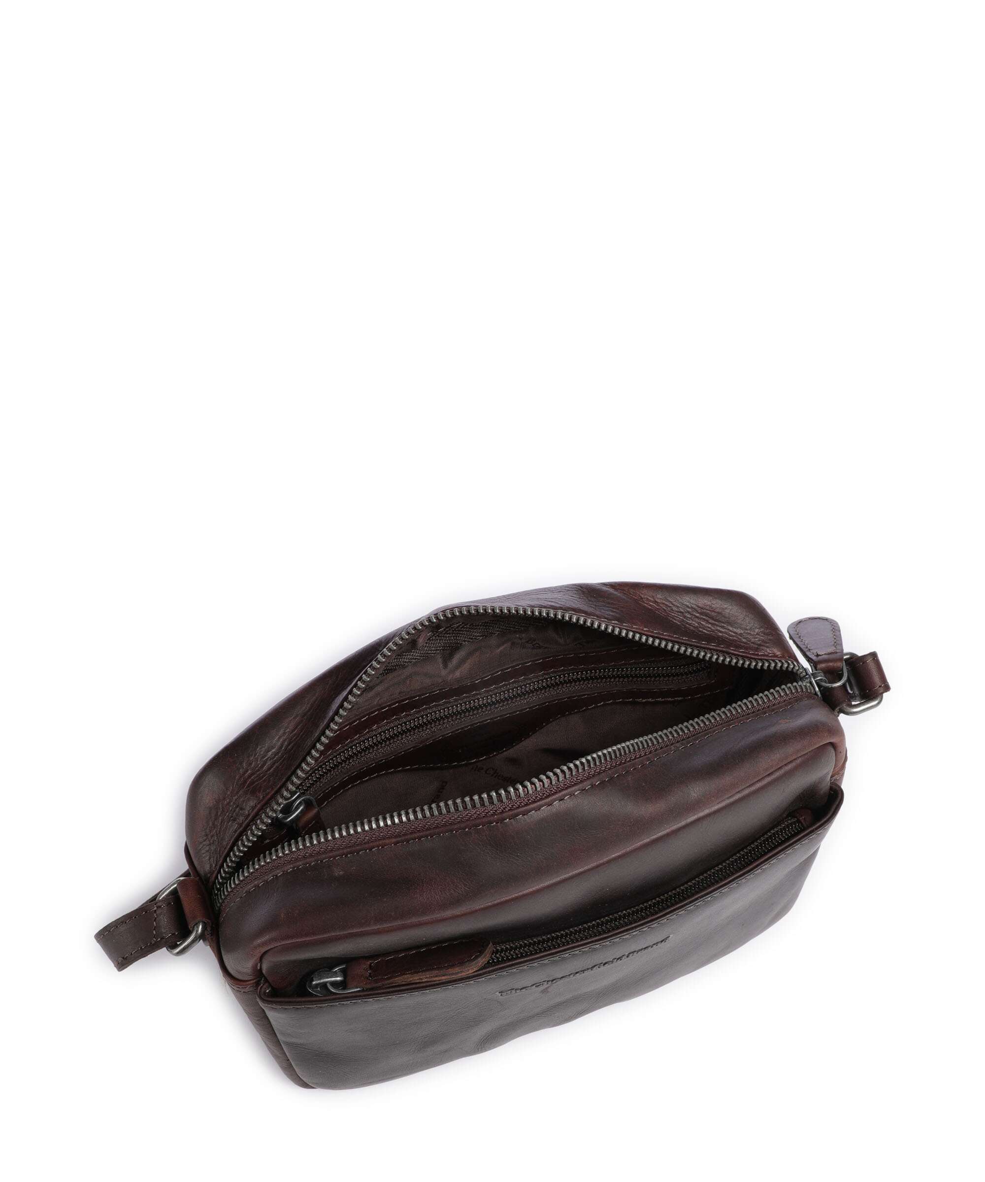 The Chesterfield Brand Wax Pull Up Cow Arona Crossbody bag brown