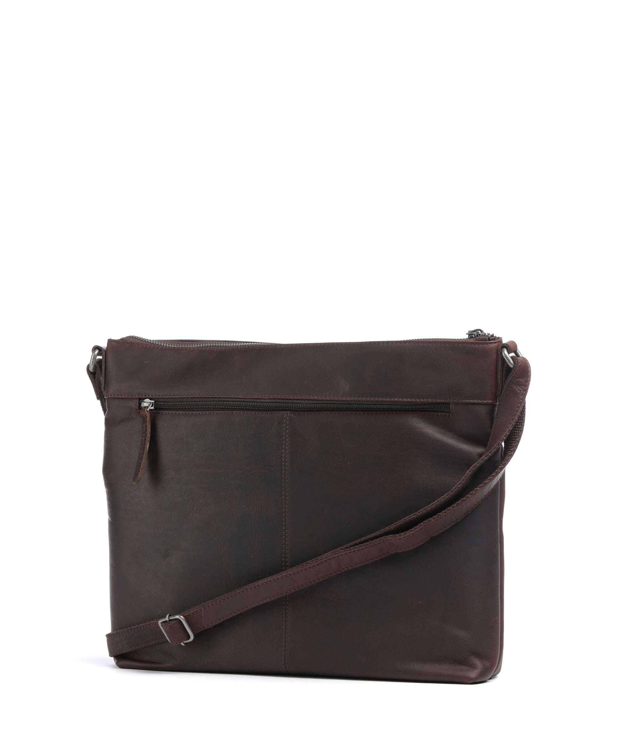The Chesterfield Brand Cow Wax Pull Up Cartagena Crossbody bag brown