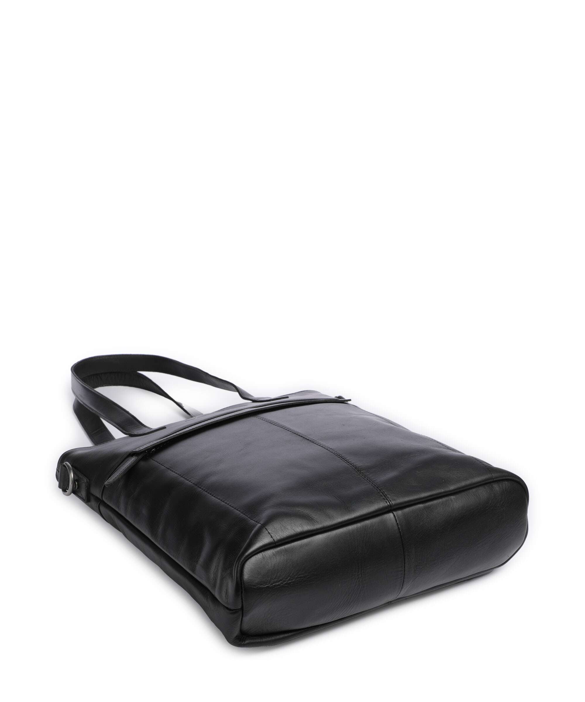 The Chesterfield Brand Wax Pull Up Cow Nunavik Tote bag black