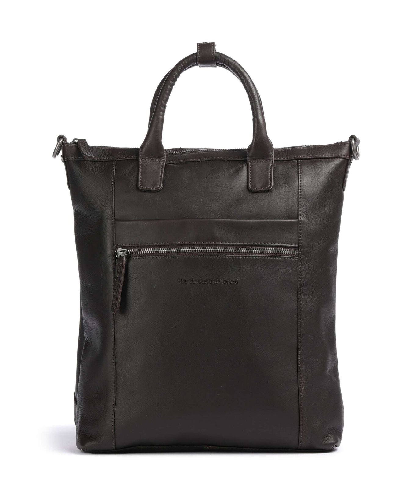 The Chesterfield Brand Cow Wax Pull Up Luisa Backpack bag brown