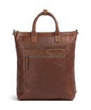 The Chesterfield Brand Cow Wax Pull Up Luisa Rugzak-tas cognac