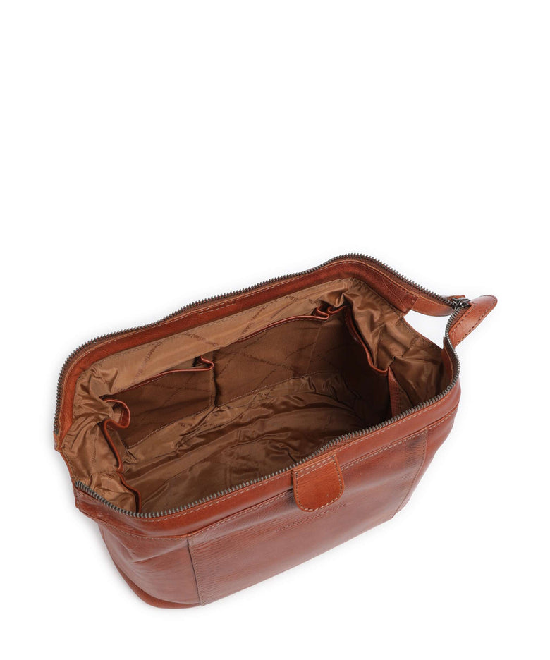 The Chesterfield Brand Novum Biassa Toiletry bag cognac