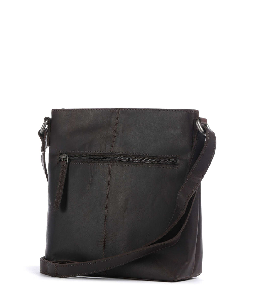 The Chesterfield Brand Wax Pull Up Cow Navene Crossbody bag brown