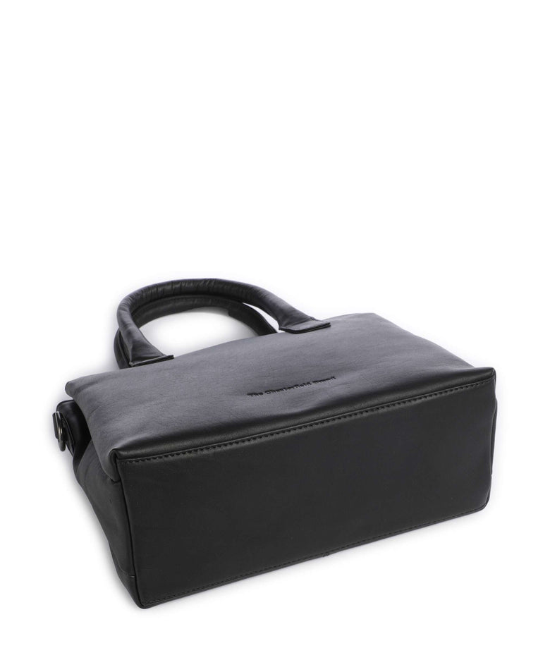 The Chesterfield Brand Wax Pull Up Cow Hermosa Handbag black