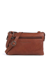 The Chesterfield Brand Washed Waxed Cow Osaka Crossbody tas cognac