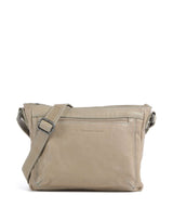 The Chesterfield Brand Washed Waxed Cow Aston Crossbody tas ocean blue