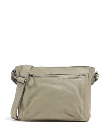 The Chesterfield Brand Washed Waxed Cow Aston Crossbody bag ocean blue