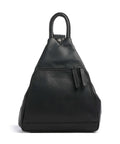 The Chesterfield Brand Wax Pull Up Cow Howard Backpack black