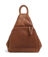 The Chesterfield Brand Wax Pull Up Cow Howard Sac à dos cognac