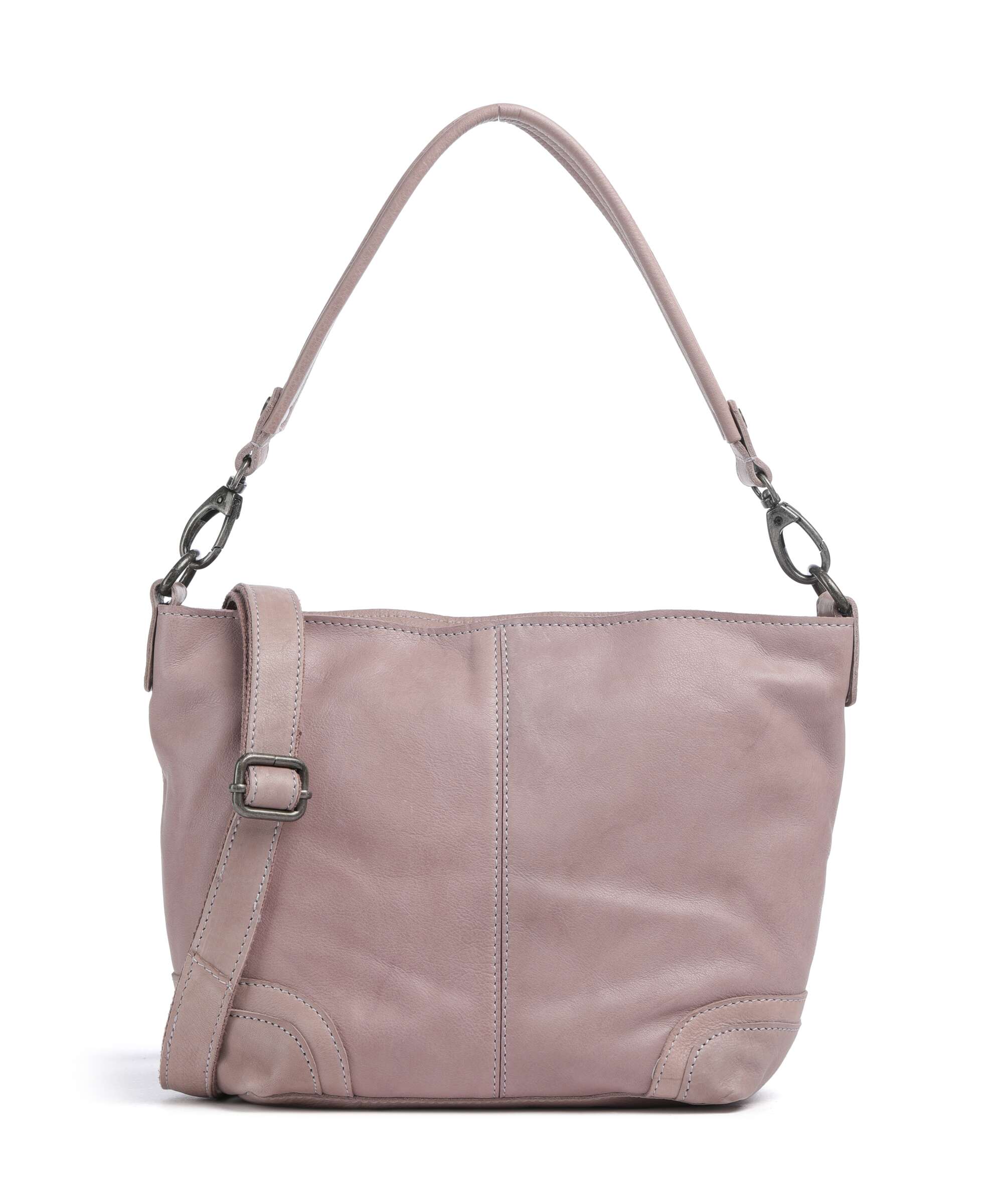 The Chesterfield Brand Washed Waxed Cow Lucy Shoulder bag lavender lilac