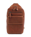 The Chesterfield Brand Wax Pull Up Cow Turelle Sling bag cognac