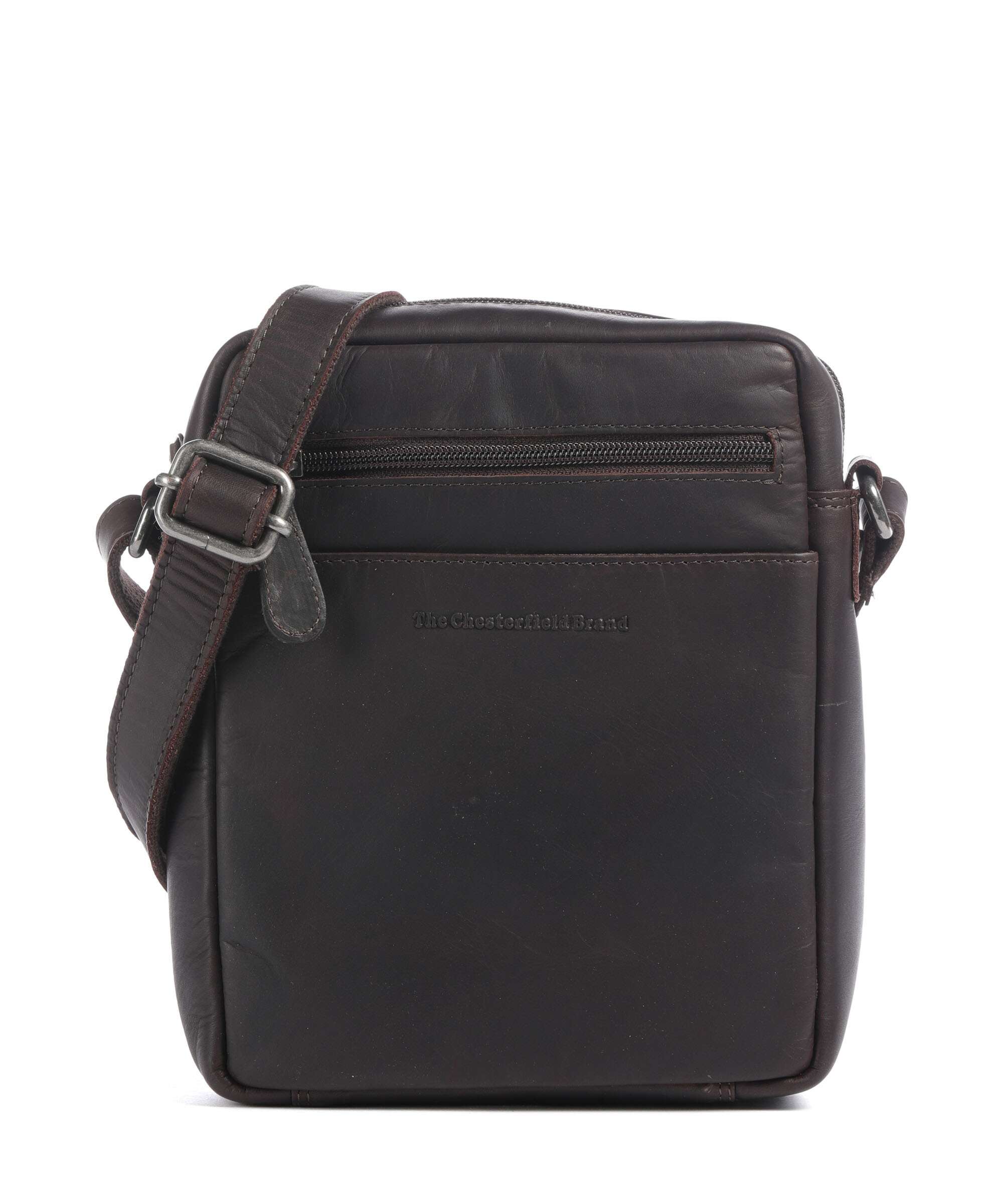 The Chesterfield Brand Wax Pull Up Cow Laveno Crossbody bag brown