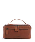 The Chesterfield Brand Wax Pull Up Cow Elmia Toiletry bag cognac