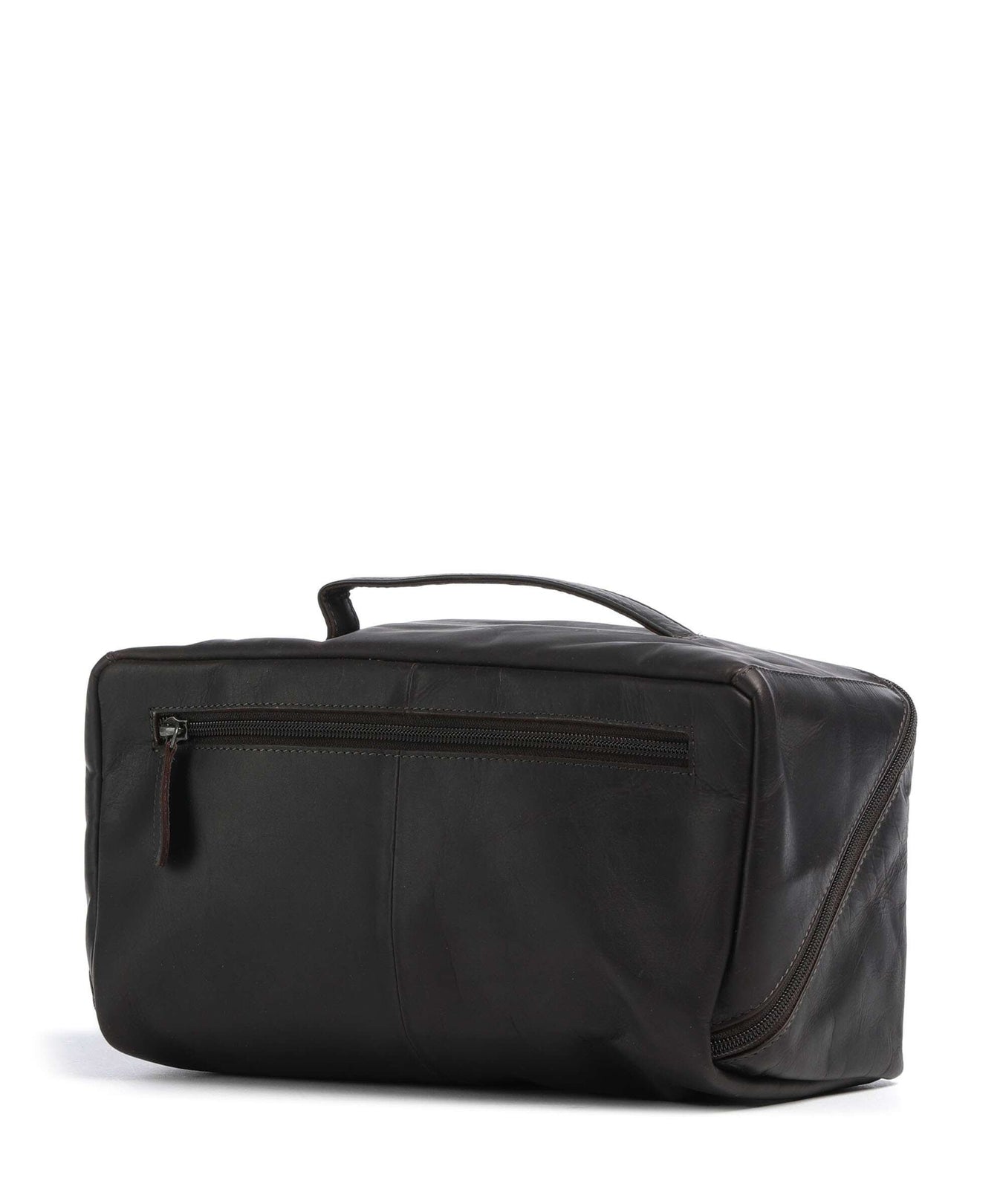 The Chesterfield Brand Wax Pull Up Cow Trevia Toiletry bag brown