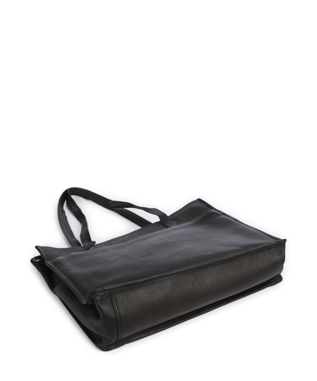 The Chesterfield Brand Wax Pull Up Cow Adana Tote bag black