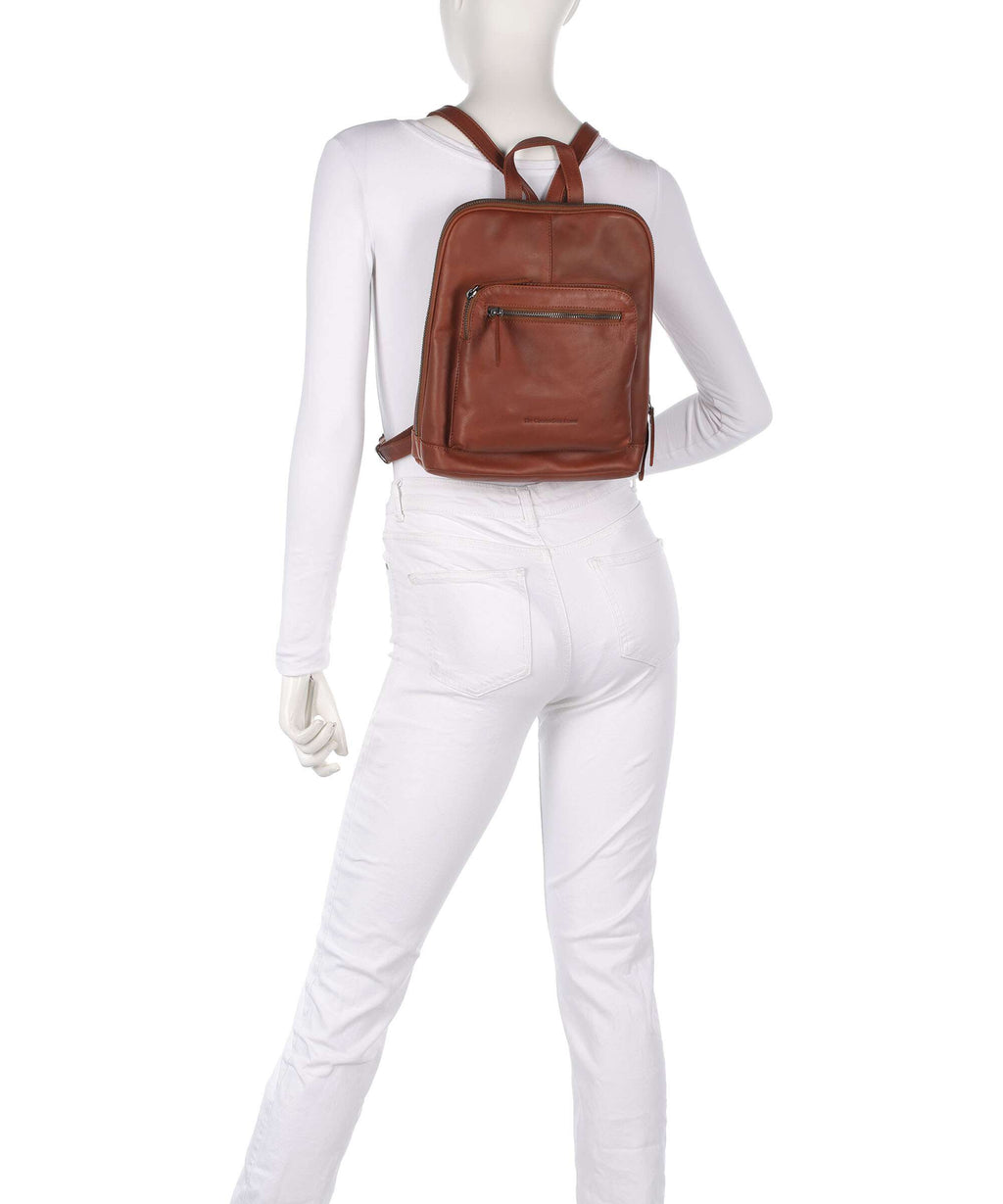 The Chesterfield Brand Wax Pull Up Cow Floran Backpack cognac