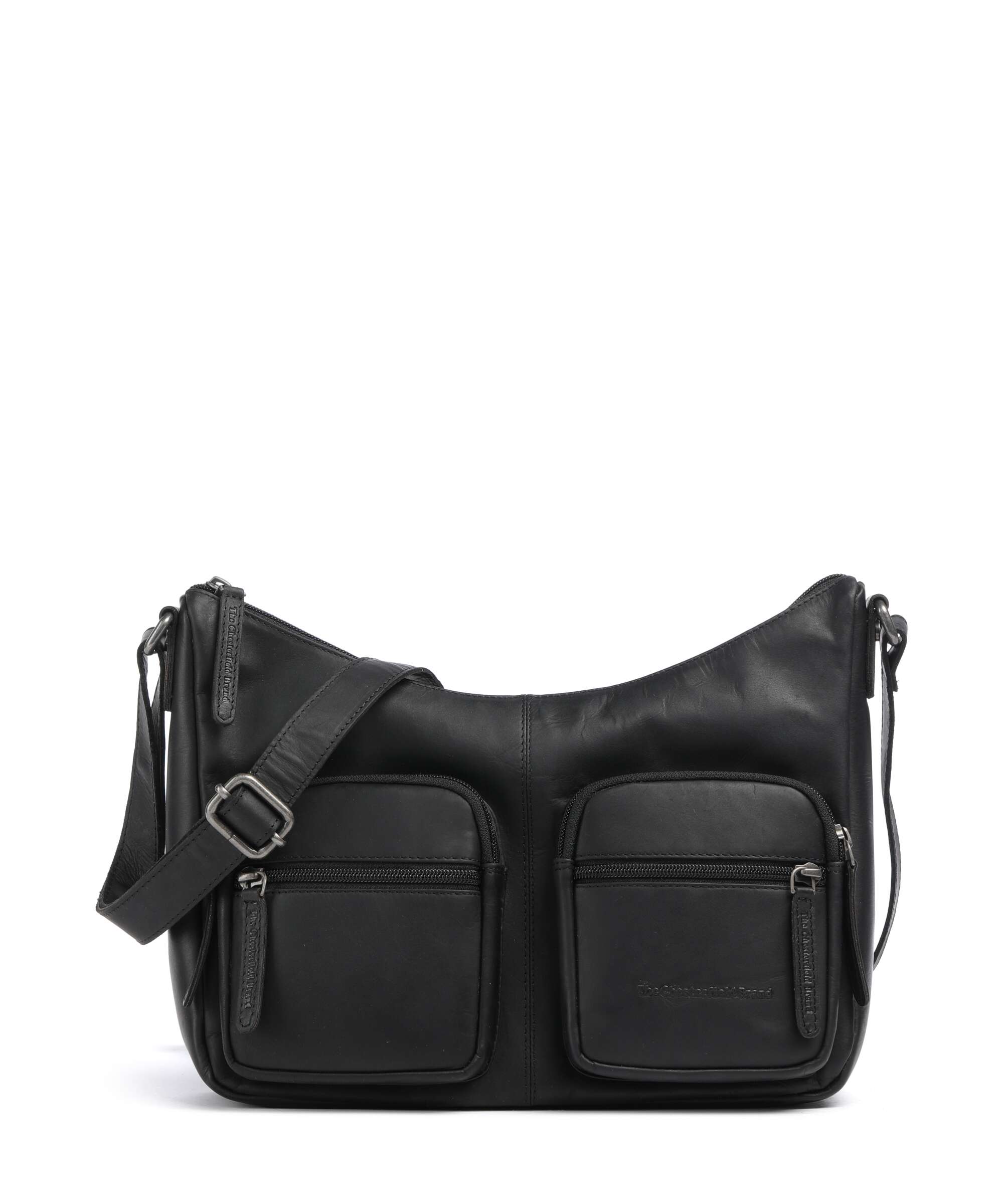 The Chesterfield Brand Wax Pull Up Cow Valenora Shoulder bag black