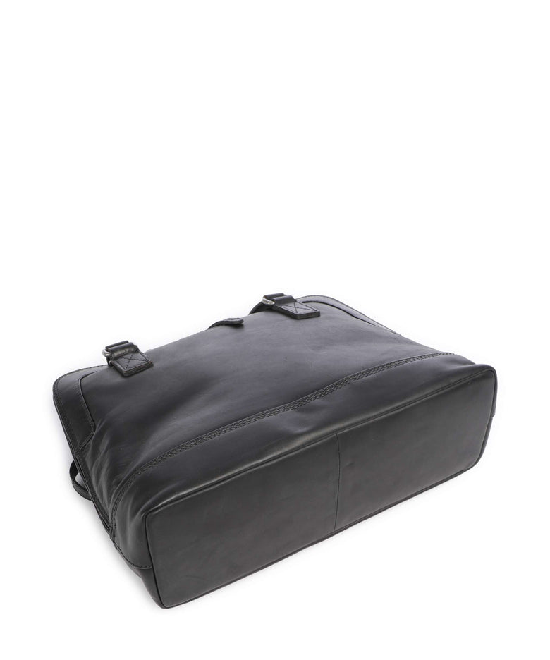 The Chesterfield Brand Wax Pull Up Cow Seron Tote bag black