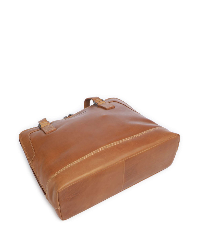 The Chesterfield Brand Wax Pull Up Cow Seron Tote bag cognac