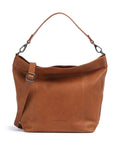 The Chesterfield Brand Cow Wax Pull Up Zira Hobo bag cognac