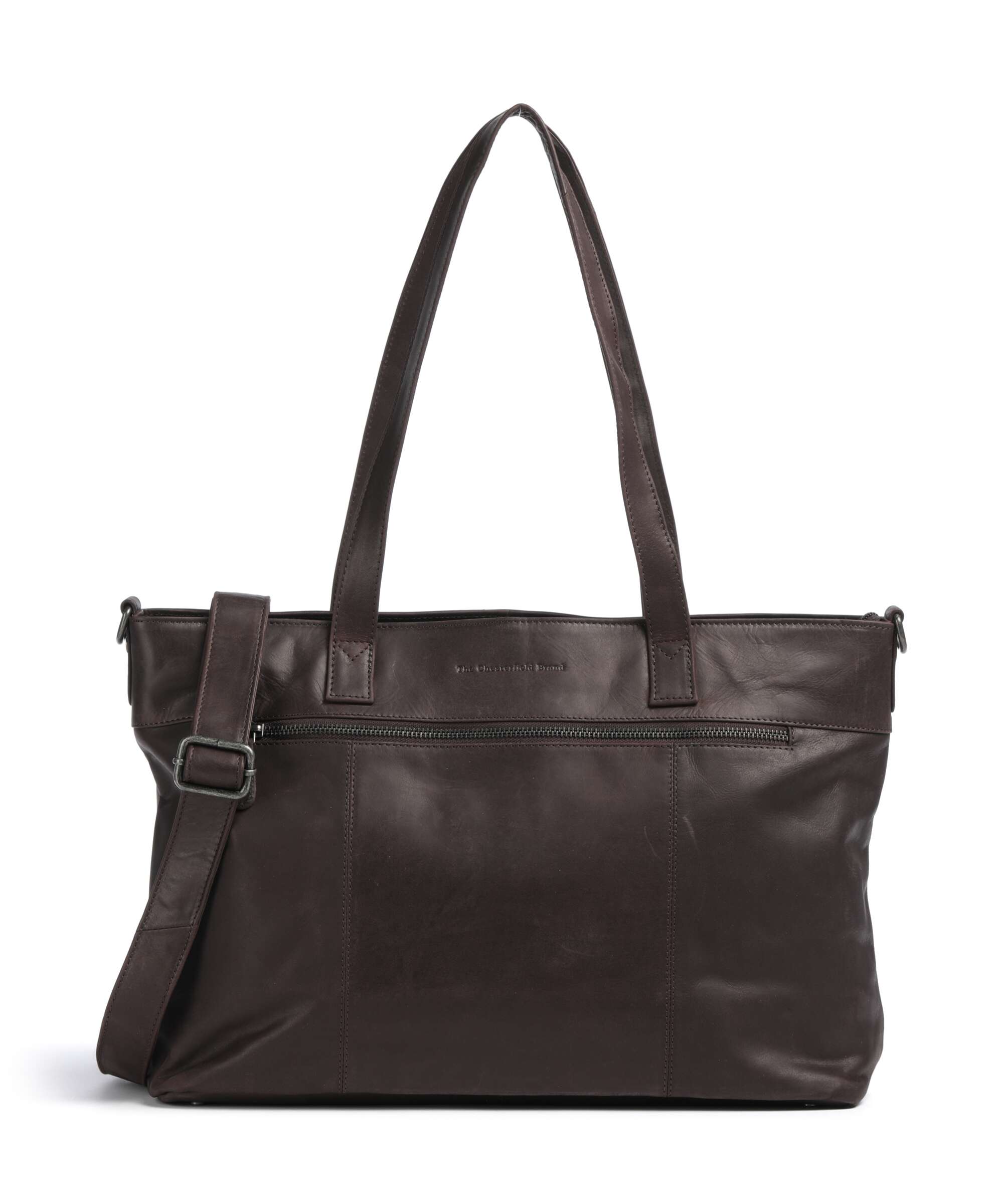 The Chesterfield Brand Wax Pull Up Cow Osira Tote bag brown
