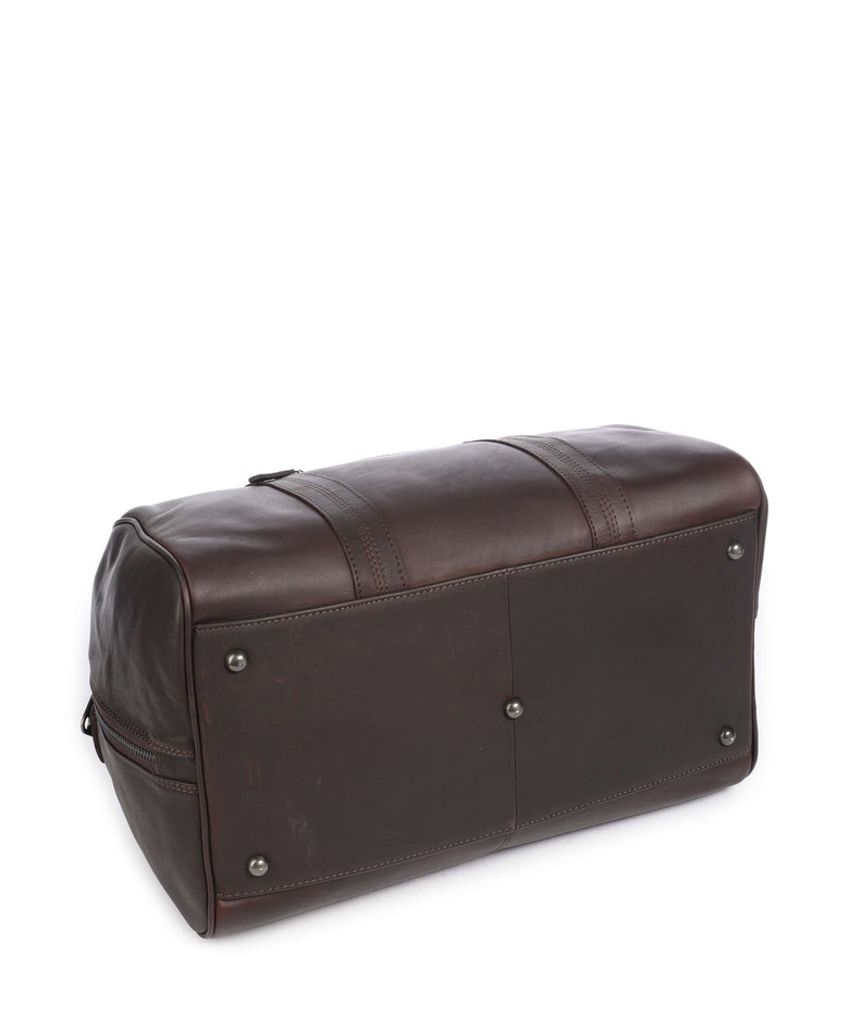 The Chesterfield Brand Wax Pull Up Cow Volenza Weekend bag brown