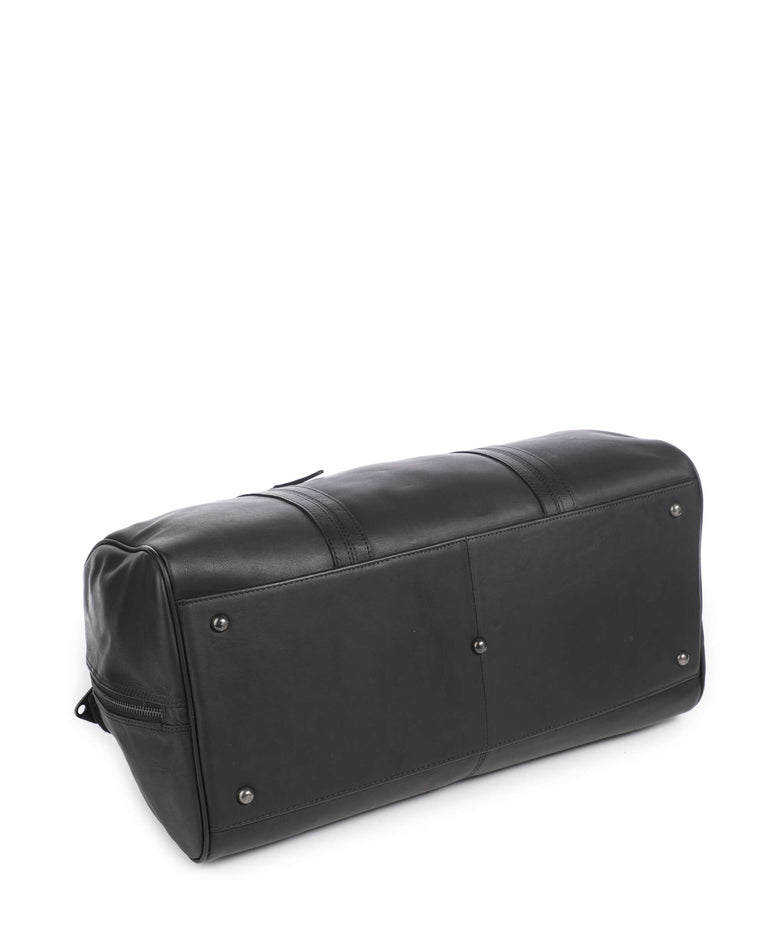 The Chesterfield Brand Wax Pull Up Cow Rivaro Weekend bag black