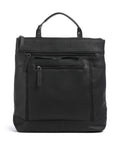 The Chesterfield Brand Wax Pull Up Cow Caldero Backpack black