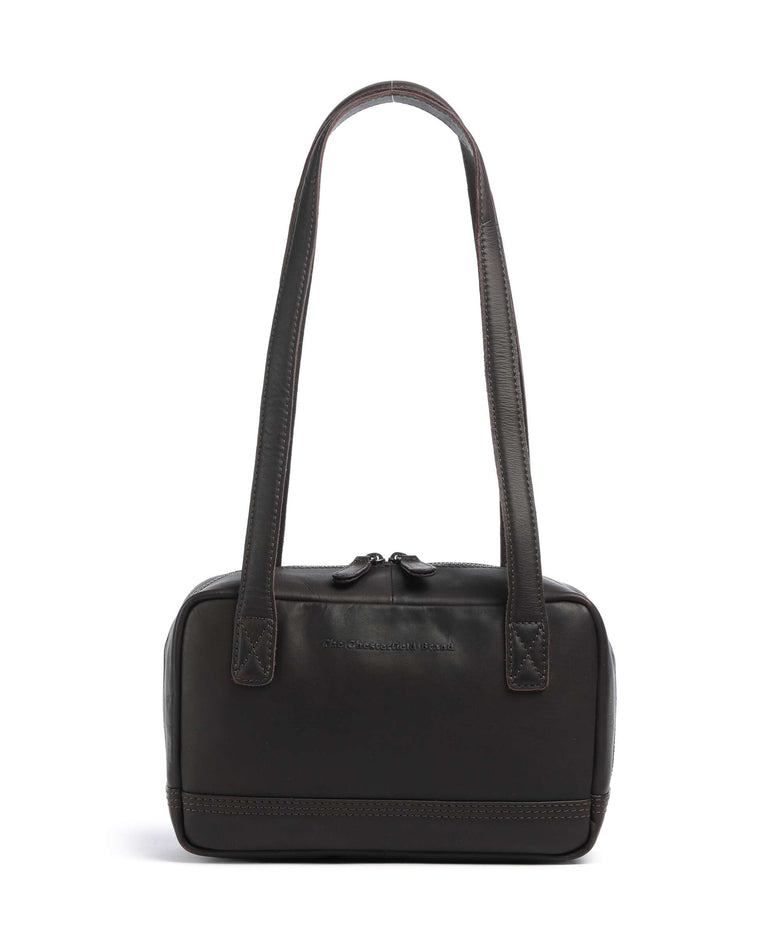 The Chesterfield Brand Wax Pull Up Cow Fenno Shoulder bag brown