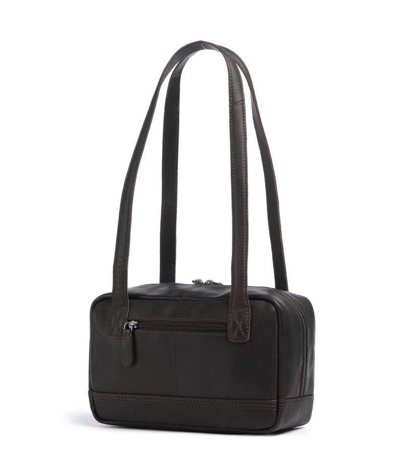 The Chesterfield Brand Wax Pull Up Cow Fenno Shoulder bag brown