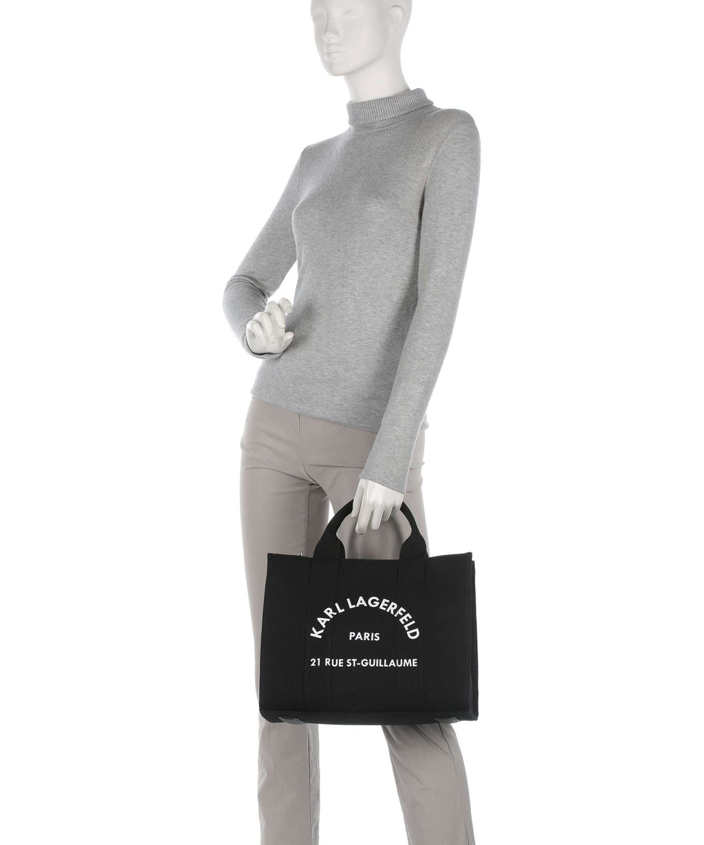 Karl Lagerfeld K/Rue St Guillaume Medium Handbag black